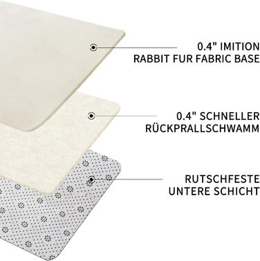 Sour Lemon Rug Living Room 200x300, Rug Children's Room Smooth Rug Gray Rabbit Fur Short Pile Washable Rug, Modern Non-Slip Rug for Bedroom, Fluffy Rug Area 140x200