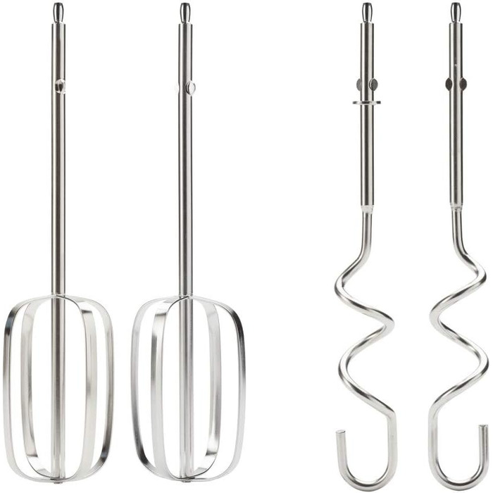 Електричний міксер Kenwood Handrührer HMP30.A0SI срібного кольору, 5 швидкостей, нержавіюча сталь