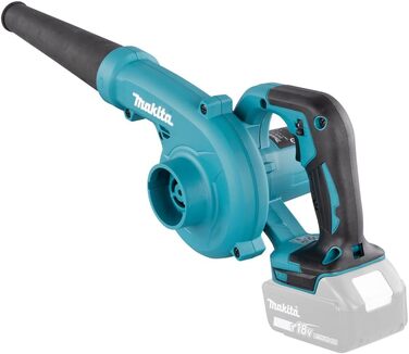 Акумуляторний повітродув Makita 18 В, без акумулятора і зарядного пристрою, синій/чорний