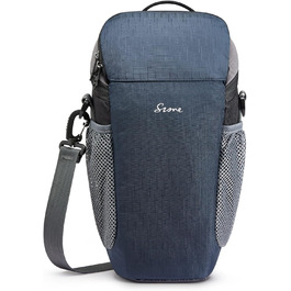 Водонепроникна сумка для камери S-ZONE для фотографів, сумісна з Nikon, Canon, Sony (темно-синій)