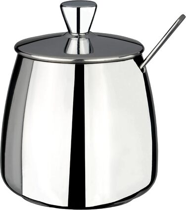 Café Olé PT-048 Cafe Ole Premium Teapot, 18/10 Stainless Steel, 48 Ounces, Drip-Free Pouring, Hollow Handles & Flip-Up Lid, (340.2 g (12 oz), Silver)