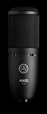 Мікрофон AKG P120 - студійний, велика мембрана, для запису, чорний