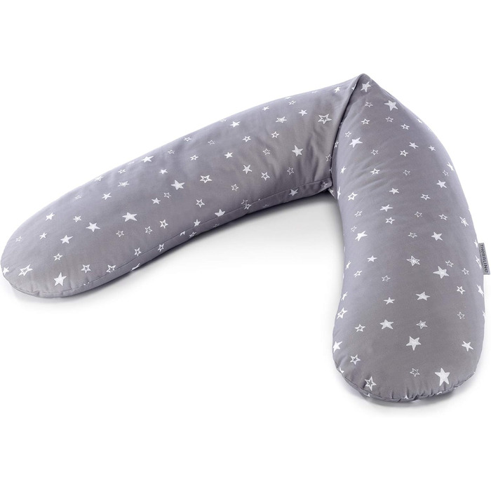 Theraline Original Pregnancy Pillow & Nursing Pillow 190cm – Side Sleeper Pillow Nursing Pillow Buckwheat – includes Nursing Pillow Cover Starry Sky