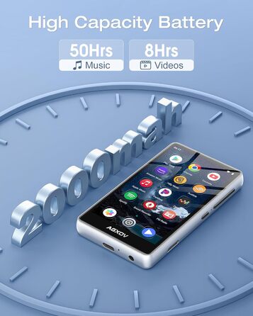 MP3 плеєр 144GB з Bluetooth та Wi-Fi, 4.02