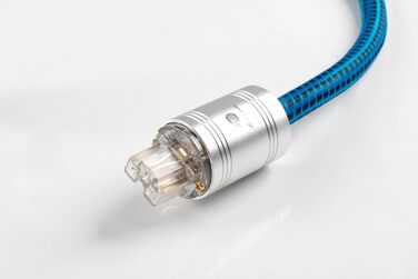 HiFi мережевий кабель Boaacoustic BB-007, аудіофільний High-End кабель живлення Schuko (EU), для підсилювача, DVD, декодера та сабвуфера, 1.5м