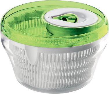 Сушарка для салату Guzzini Kitchen Active Design, 28×18 см, зелена