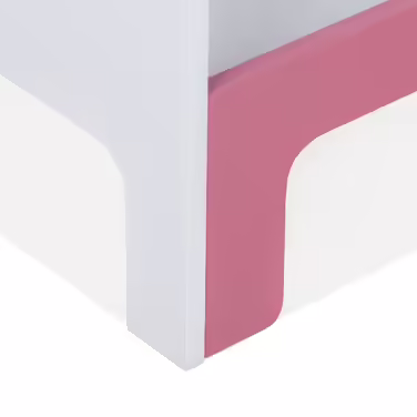 Relaxdays Kids' Shelf with 3 Compartments