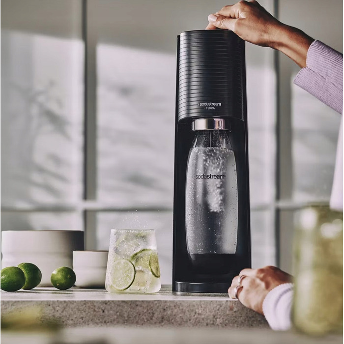 Набір SodaStream: сифонатор Terra + 2 пляшки Fuse + сироп Pepsi Zero 440 мл