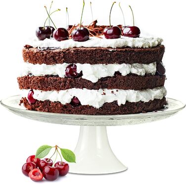 Квіткова тарілка для тортів Sendez Ø29 см з рельєфом, порцеляновий підставник, сервірувальна тарілка