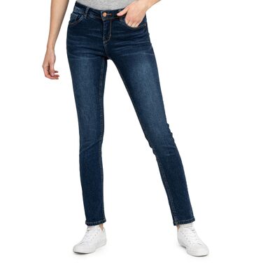 Джинси жіночі Sublevel Skinny Slim Fit Julia Dark Blue XL еластичні