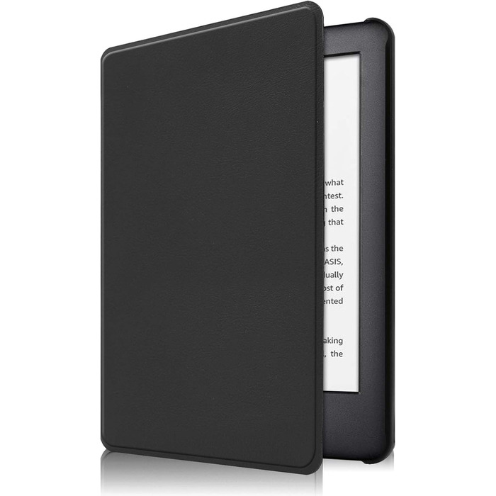 Чохол для Amazon Kindle 2019 (10 покоління) 6 дюймів Lobwerk: Slim Case з авто-сном та функцією підставки (Чорний)