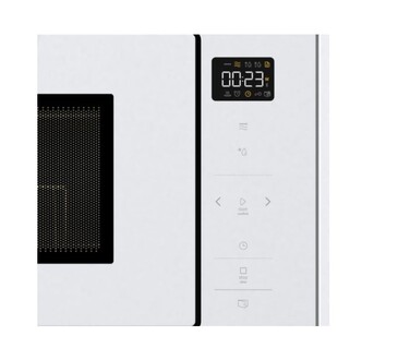 Мікрохвильова піч Gorenje BM251SG2BG, чорне скло, 900 Вт, 25 л, гриль 1000 Вт