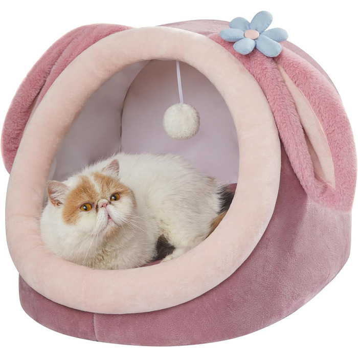 Кігтечка-будиночок для котів Jiupety, ліжко-будиночок для котів, великий (38x37x32 см), зелений, з неслизьким дном та знімним килимком