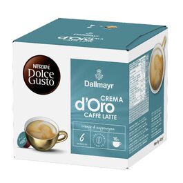 Кавові капсули NESCAFÉ Dolce Gusto DALLMAYR Crema d'Oro, 160 г (3 упаковки по 16 капсул)