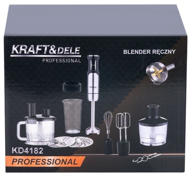 Блендер Kraft&Dele KD4182 1500 Вт з набором аксесуарів