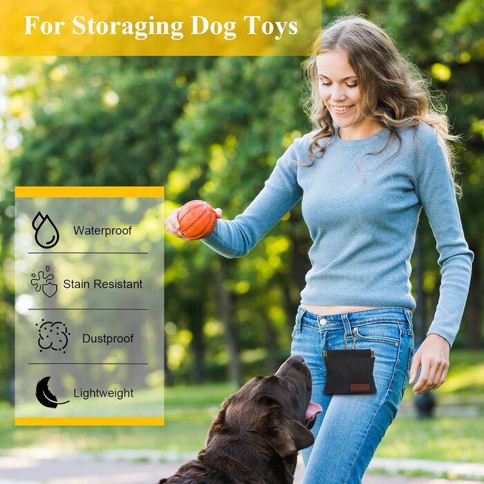 Сумка для ласощів для собак, тренувальна, ручна, з карабіном, для цуценят, собак, для подорожей, чорна, зелена, 2 шт.