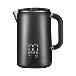 Електричний чайник Lehmann Aqua Black 20, 1500 Вт, 1,7 л, чорний