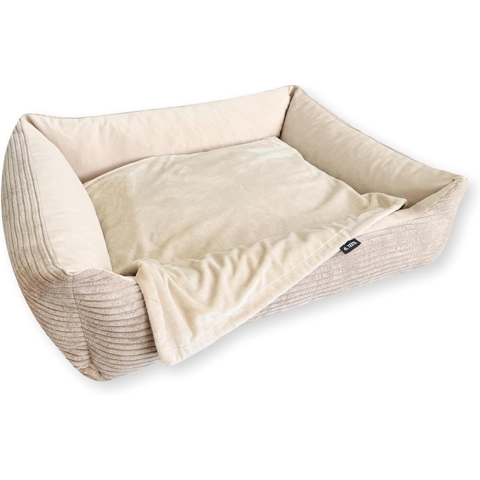 М'яка підстилка для собак та котів 60x40 см, бежева - 4L Textil