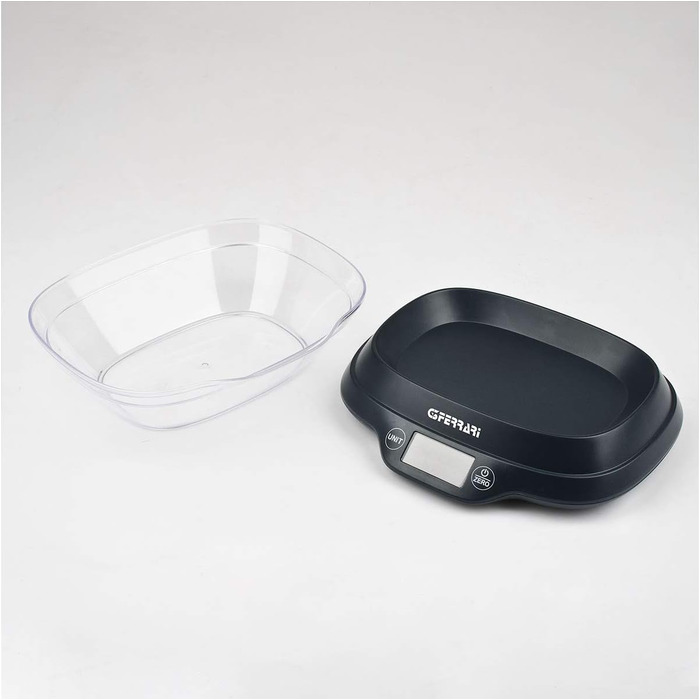 Кухонні ваги Ferrari G20093, пластик, чорний колір