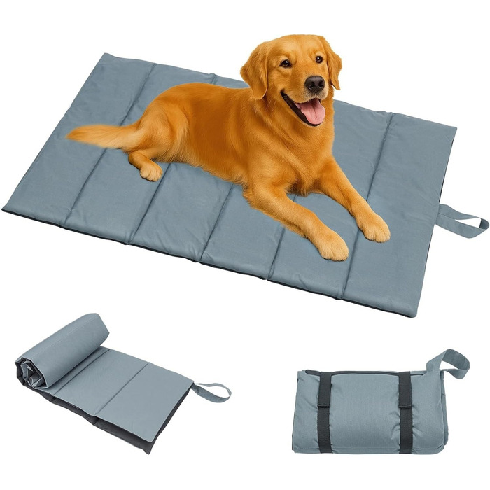 Підстилка для собак MorNon 105 x 63 см: водонепроникна, для подорожей, кемпінгу, м'яка та зручна