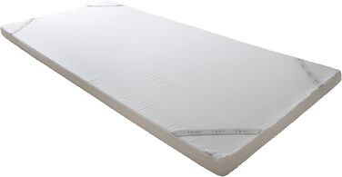 Ebitop Topper Mattress Topper, Cold Foam Mattress Topper, EBI - A2-160.6 Washable Cover 200x160x6 cm White