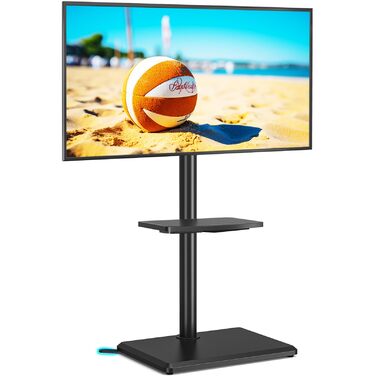 Стійка для телевізора 5Rcom з кронштейном 32-60 дюймів до 40 кг, чорна, VESA 400x400 мм