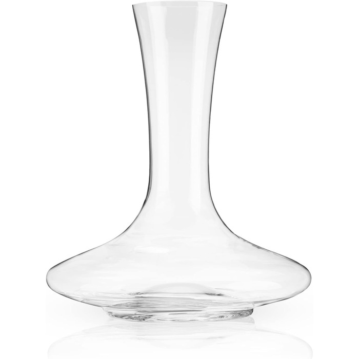 Whisky Reserve European Crystal Decanter Glass Wine Preserver Carafe holds 1 standard 750 ml bottle, 1.75 ml, 1 piece
