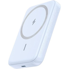 Anker PowerCore Magnetic 5K: Бездротова батарея 5000mAh для iPhone 17/16/15/14/13/12 (фіолетовий)