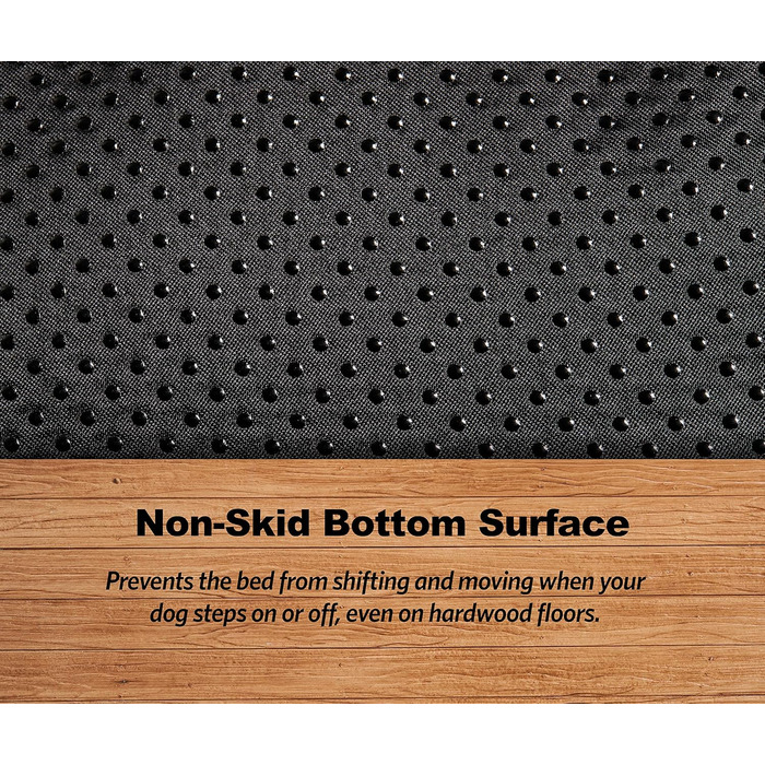 Кімната для домашніх тварин Midwest Homes for Pets QuietTime Deluxe Gray Ombra Swirl, XXS, 42 x 28 x 7 см, машинне прання, антиковзаюча основа