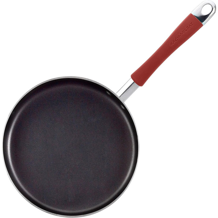 Набір посуду Rachael Ray Cucina Nonstick, 12 предметів, лавандовий (вишнево-червоний)