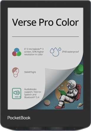 Pocketbook Verse Pro Color: електронна книга з кольоровим E-Ink дисплеєм 6