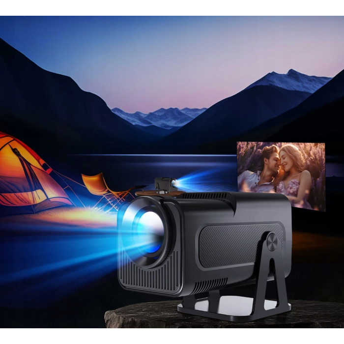 LED-проектор Opticast, HDMI, 1080p Full HD, 390 ANSI люмен, чорний