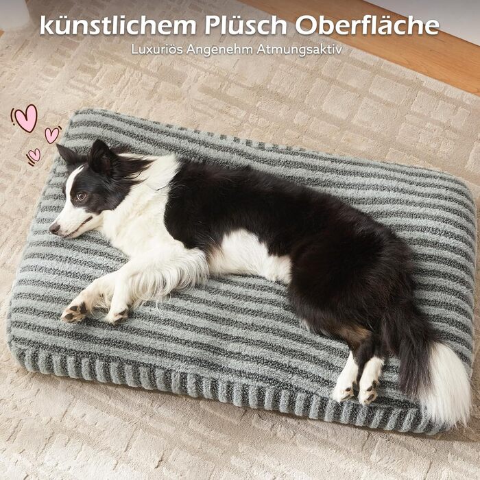 Крісло-ліжко для собак середніх порід, м'яке, знімне, антиковзаюче, 74x53x8 см, сіре