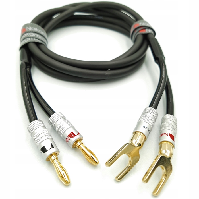 Бананові роз'єми для акустики Nakamichi HQ Gold, 8 шт.