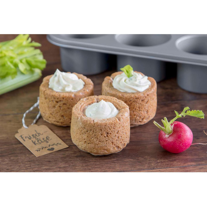 Städter - Baking Series - Baking Sheet for Cake Cups - high-quality non-stick coating - 35 x 27 cm