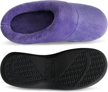 Сліпони-тапочки Isotoner Classic Hoodback W з піною Memory Foam, Пеонія, X-Large / 9.5-10 M US 8-9