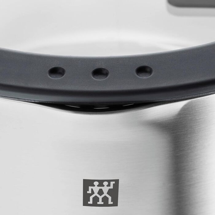 Набір каструль ZWILLING Simplify 5 предметів з кришкою-ситом, скляною кришкою, індукційне дно, нержавіюча сталь, срібно-чорний