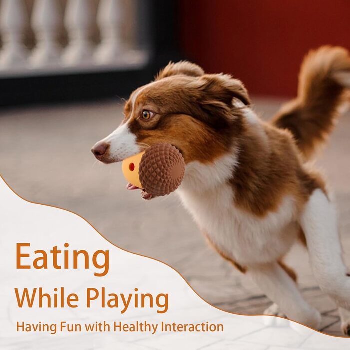 Футбольний м'яч для собак, іграшка для собак, іграшка для цуценят, м'яч для ласощів для собак, великий футбольний м'яч для собак, іграшка для собак, інтелектуальна іграшка для собак, для активностей з домашніми тваринами в приміщенні та на вулиці