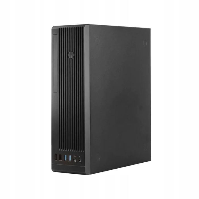 Корпус Chieftec A4/300 Tower Slim з блоком живлення, червоний
