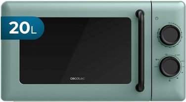 Мікрохвильова піч Cecotec Proclean 3010, 20 л, 700 Вт, зелена