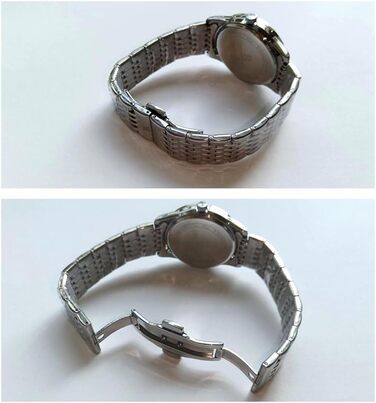 Чоловічий годинник на зап'ясті з нержавіючої сталі, водонепроникний, класичний, з великим циферблатом, мінімалістичний, аналоговий кварцовий годинник для чоловіків, синій, Hg-hlan