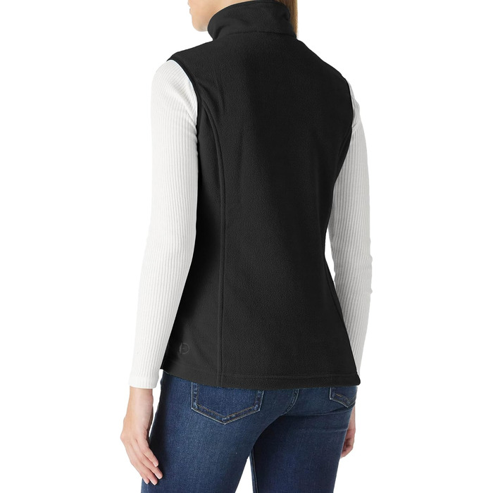 Жіноча флісова жилетка Outdoor Ventures - тепла безрукавка для спорту та відпочинку, чорна, XS