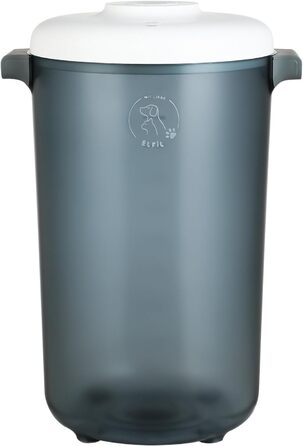 Контейнер для корму EFIL Vakuum – вакуумний контейнер для кормів для собак, котів та птахів, BPA-free, 24 л
