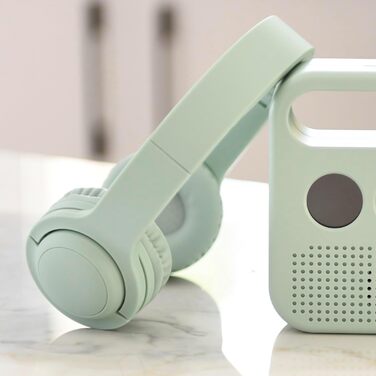 MERLIN навушники, мигдалево-зелений колір