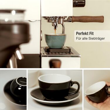 Набір кавових чашок Barista Pro Cappuccino, 200 мл - Преміум якість, ручна робота (4 шт.)