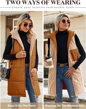 Жіноча тепла в'язана куртка з капюшоном Tuopuda, флісова підкладка, зимова куртка з капюшоном, тепла зимова куртка, повсякденна куртка з капюшоном, термо комір, блискавка, осінь/зима (світло-коричнева, S)