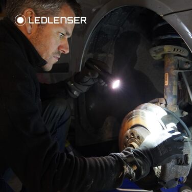 Ledlenser P7 SE LED Flashlight | Led Battery Flashlight Focusable | All-Around Light with 500 Lumens | Lamp with Advanced Focus | 320 Meter Beam Distance | 25 Hours of Run Time | Strobe Mode