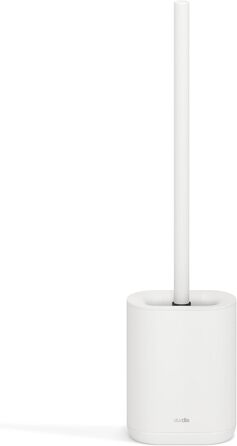 Набір для туалету з щіткою для унітазу Artic White (білий матовий силікон)