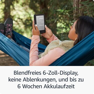 Amazon Kindle 16GB – електронна книга з рекламою, чорного кольору