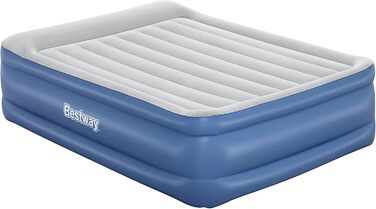 Надувний матрац Bestway Tritech Queen розмір 203x152x56 см з вбудованим насосом